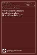 Verbraucher und Recht im elektronischen Geschäftsverkehr (eG)