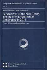 Perspectives of the Nice Treaty and the Intergovernmental Conference in 2004