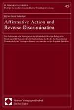 Affirmative Action und Reverse Discrimination