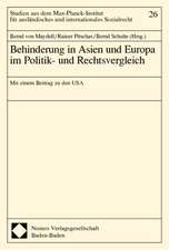 Behinderung in Asien und Europa im Politik- und Rechtsvergleich