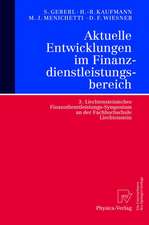 Aktuelle Entwicklungen im Finanzdienstleistungsbereich: 3. Liechtensteinisches Finanzdienstleistungs-Symposium an der Fachhochschule Liechtenstein