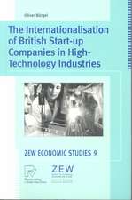 The Internationalisation of British Start-up Companies in High-Technology Industries