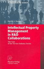 Intellectual Property Management in R&D Collaborations