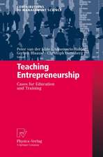 Teaching Entrepreneurship: Cases for Education and Training