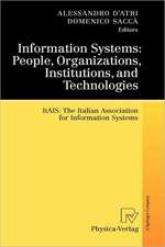 Information Systems: People, Organizations, Institutions, and Technologies: ItAIS:The Italian Association for Information Systems