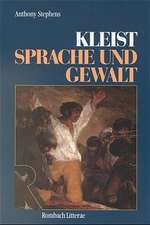 Kleist. Sprache und Gewalt