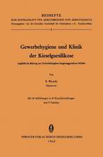 Gewerbehygiene und Klinik der Kieselgursilikose: zugleich ein Beitrag zur Gewerbehygiene lungenaggressiver Stäube