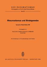 Rheumatismus und Bindegewebe: Symposion anläßlich der Delegiertenversammlung der Europäischen Liga gegen den Rheumatismus, Baden-Baden vom 3. bis 5. Oktober 1985