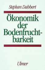 Ökonomik der Bodenfruchtbarkeit