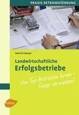 Landwirtschaftliche Erfolgsbetriebe