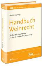 Handbuch Weinrecht