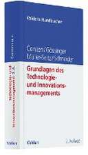 Grundlagen des Technologie- und Innovationsmanagements