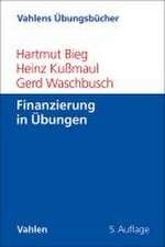 Finanzierung in Übungen