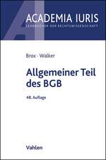 Allgemeiner Teil des BGB