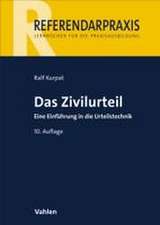 Das Zivilurteil