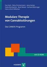 Modulare Therapie von Cannabisstörungen