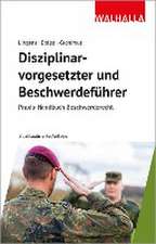 Disziplinarvorgesetzter und Beschwerdeführer