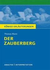 Der Zauberberg. Textanalyse und Interpretation