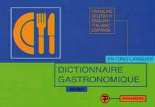 Dictionnaire Gastronomique