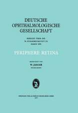 Periphere Retina: 74. Zusammenkunft in Essen 1975