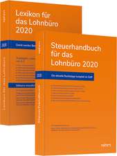 Buchpaket Lexikon für das Lohnbüro und Steuerhandbuch 2020