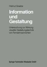 Information und Gestaltung: Untersuchung zur Wirkung visueller Gestaltungstechnik von Fernsehnachrichten