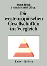 Die westeuropäischen Gesellschaften im Vergleich