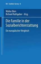 Die Familie in der Sozialberichterstattung: Ein europäischer Vergleich