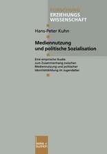 Mediennutzung und politische Sozialisation: Eine empirische Studie zum Zusammenhang zwischen Mediennutzung und politischer Identitätsbildung im Jugendalter