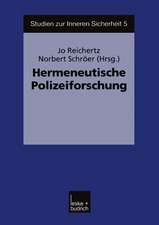 Hermeneutische Polizeiforschung