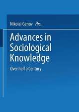 Advances in Sociological Knowledge