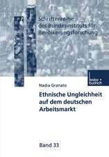 Ethnische Ungleichheit auf dem deutschen Arbeitsmarkt