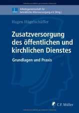 Zusatzversorgung des öffentlichen und kirchlichen Dienstes