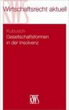 Gesellschaftsformen in der Insolvenz