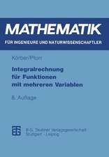 Integralrechnung für Funktionen mit mehreren Variablen