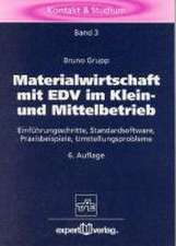 Materialwirtschaft mit EDV in Mittel- und Kleinbetrieb