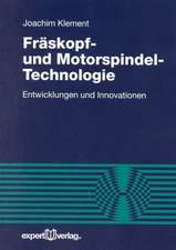 Fräskopf- und Motorspindel-Technologie