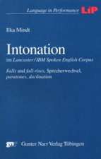 Intonation im Lancaster/IBM spoken English Corpus