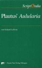 Plautus' Aulularia