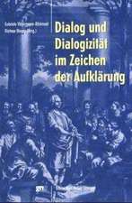 Dialog und Dialogizität im Zeichen der Aufklärung