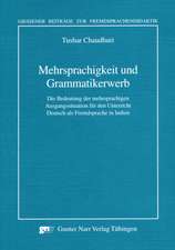 Mehrsprachigkeit und Grammatikerwerb