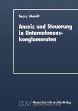 Anreiz und Steuerung in Unternehmenskonglomeraten