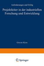 Projektleiter in der industriellen Forschung und Entwicklung