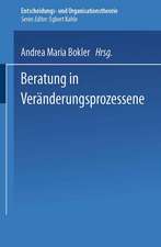 Beratung in Veränderungsprozessen