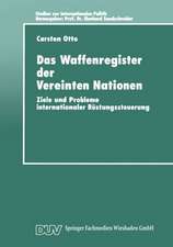 Das Waffenregister der Vereinten Nationen: Ziele und Probleme internationaler Rüstungssteuerung