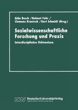 Sozialwissenschaftliche Forschung und Praxis: Interdisziplinäre Sichtweisen