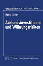 Auslandsinvestitionen und Währungsrisiken