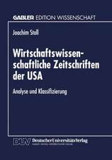 Wirtschaftswissenschaftliche Zeitschriften der USA