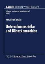 Unternehmensrisiko und Bilanzkennzahlen