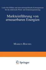 Markteinführung von erneuerbaren Energien: Lock-Out-Effekte und innovationspolitische Konsequenzen für die elektrische Wind- und Solarenergienutzung